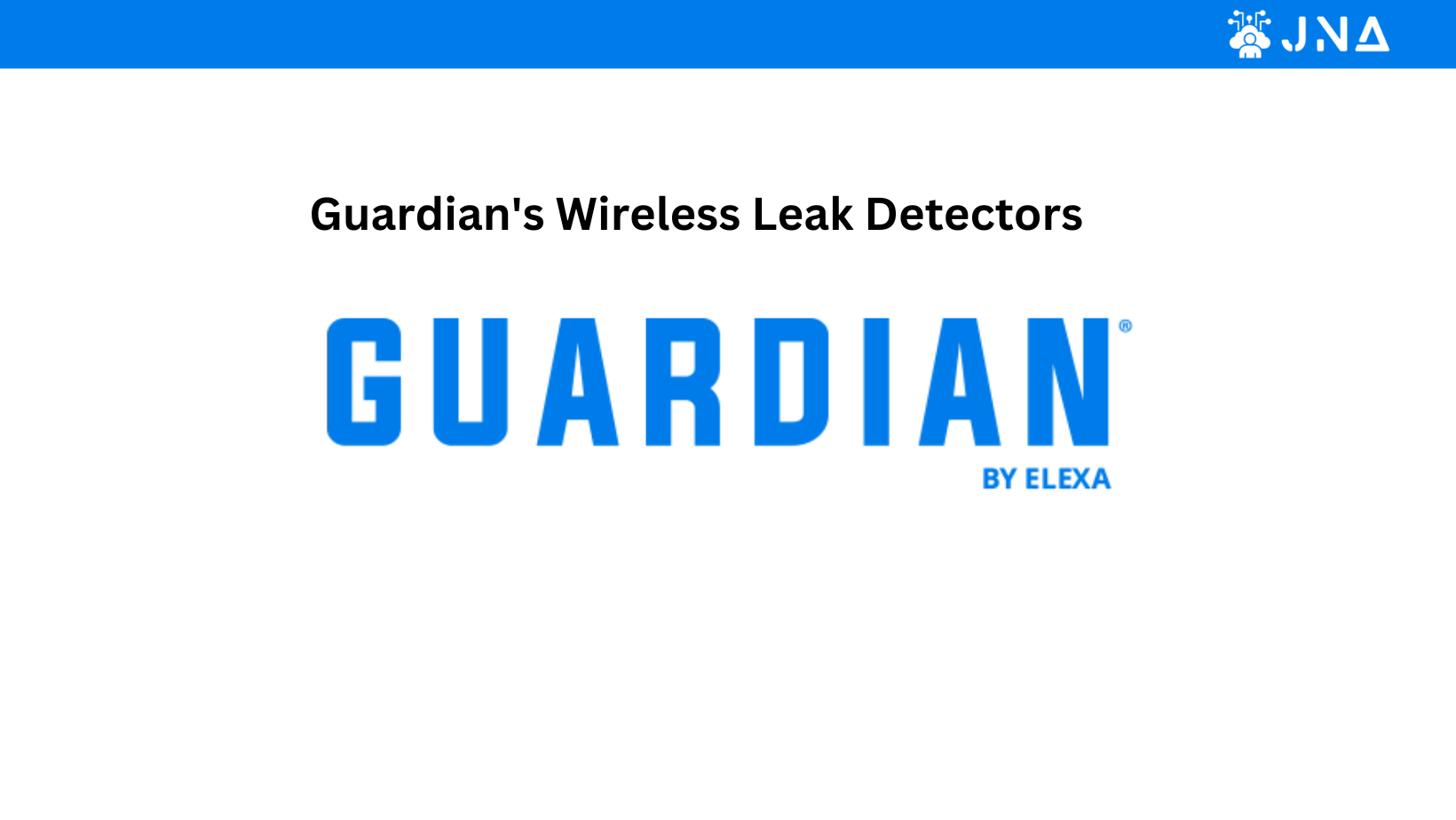 Guardian Wireless Leak Detectors: Prevent Costly Water Damage