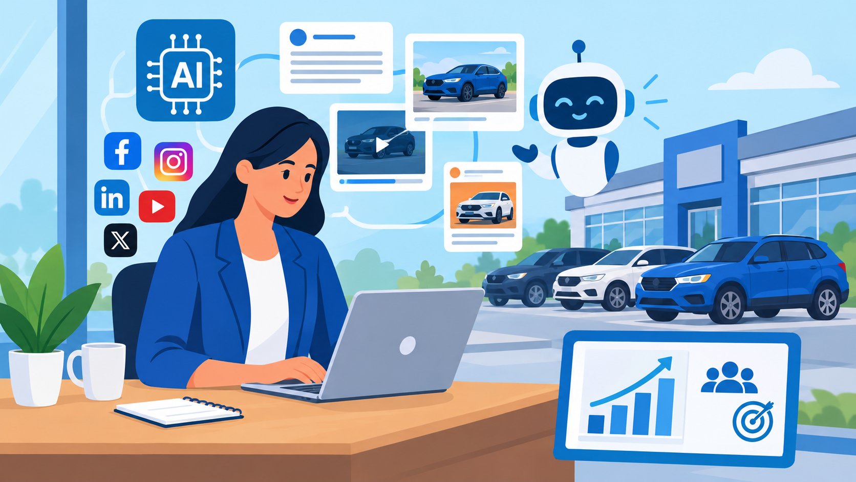 Take Your Dealership Social Media Marketing Higher With AI Take Your Dealership Social Media Marketing Higher With AI