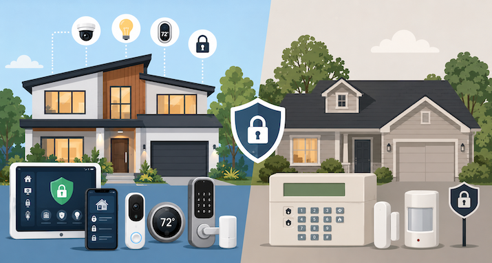 Vivint vs. Traditional Home Security Systems