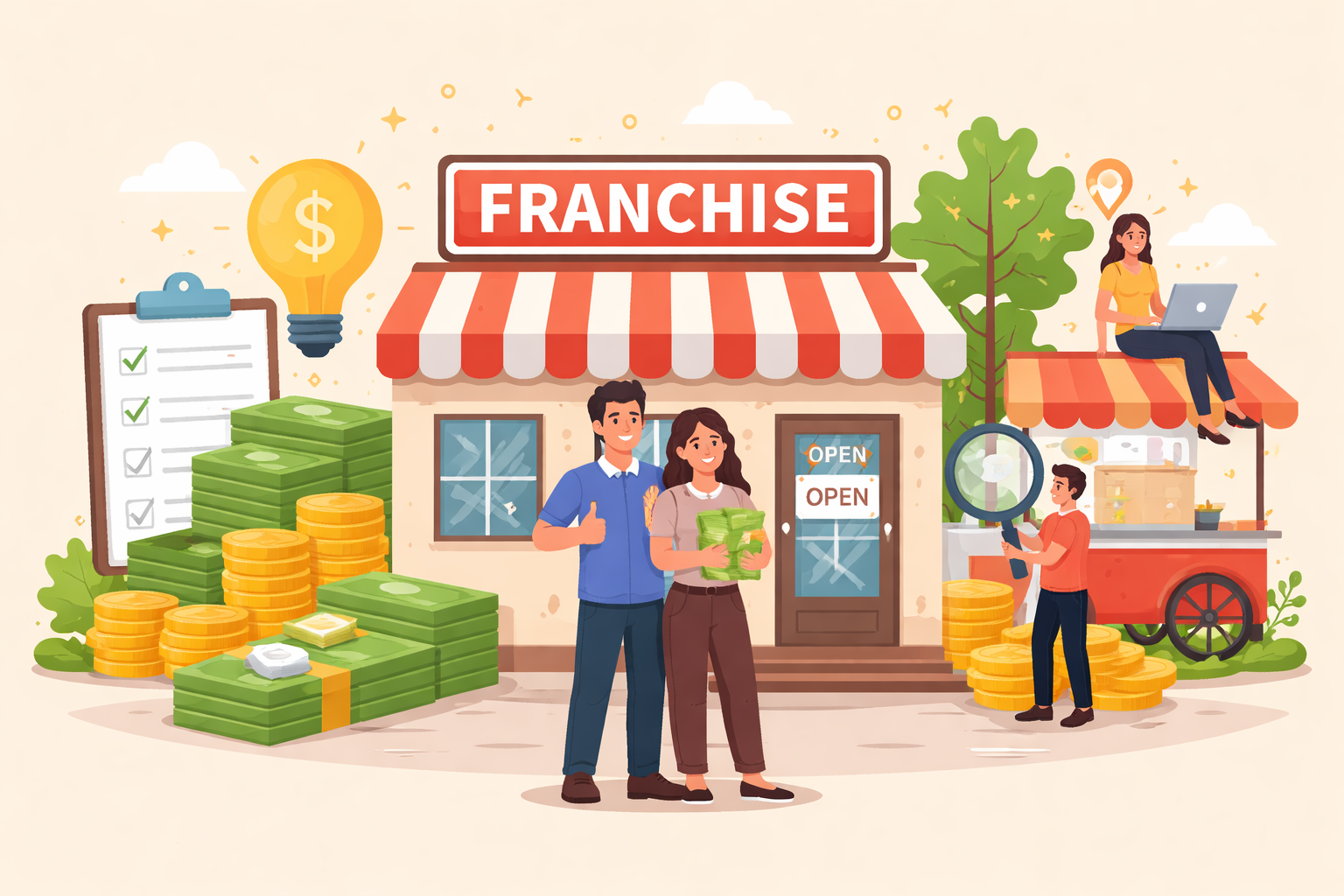 Cheap Franchise Guide: Start a Business on a Budget