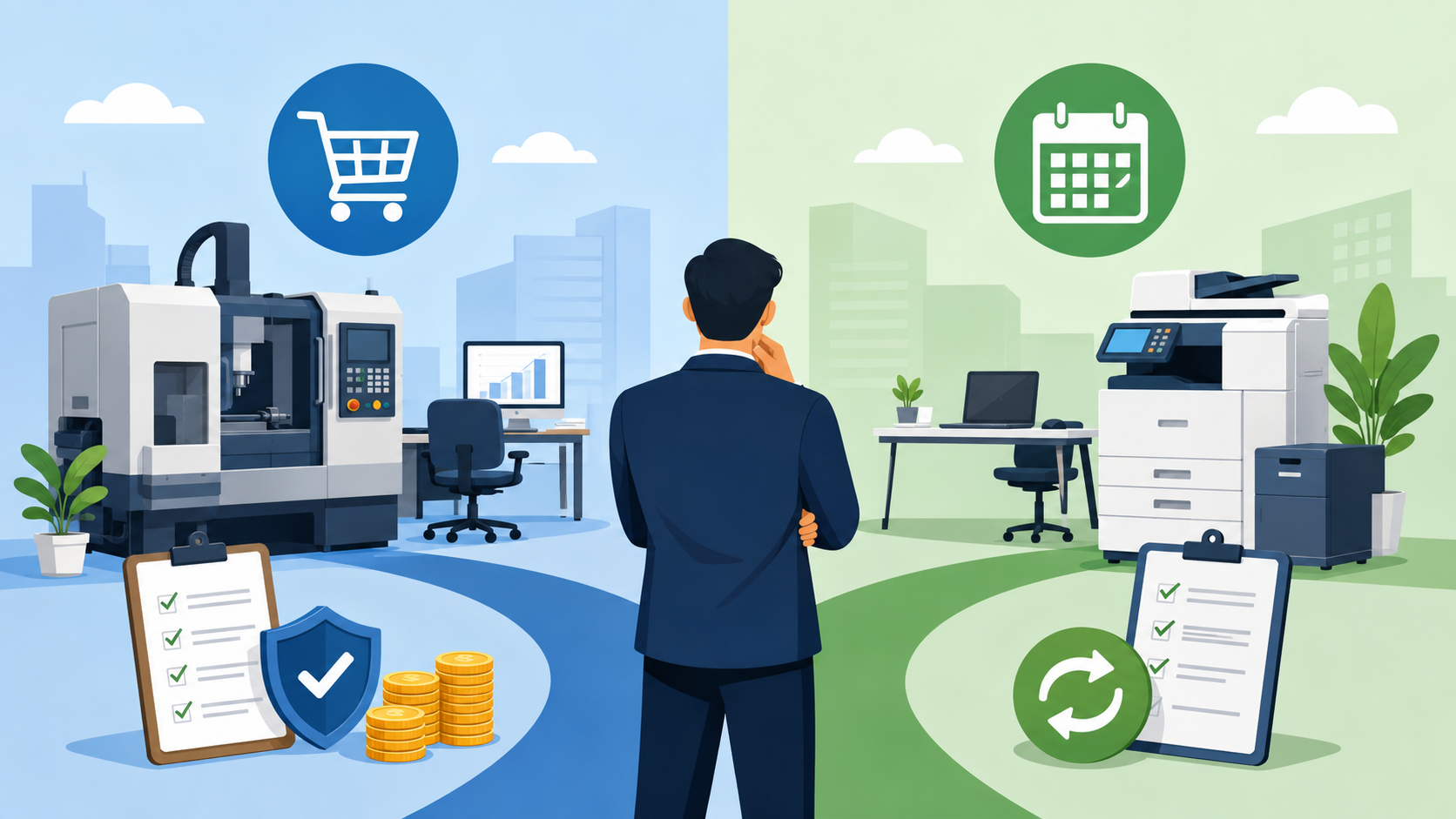 Buy or Lease Business Equipment