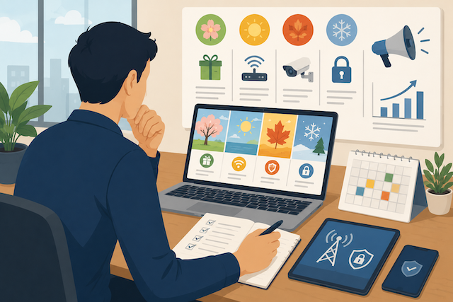 Seasonal Marketing Campaigns for Telecom Dealers & Security Providers Seasonal Marketing Campaigns