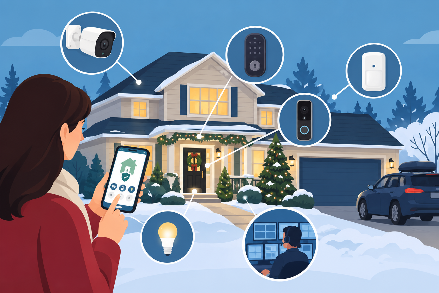 Holiday Home Security- How Vivint Protects Your Home