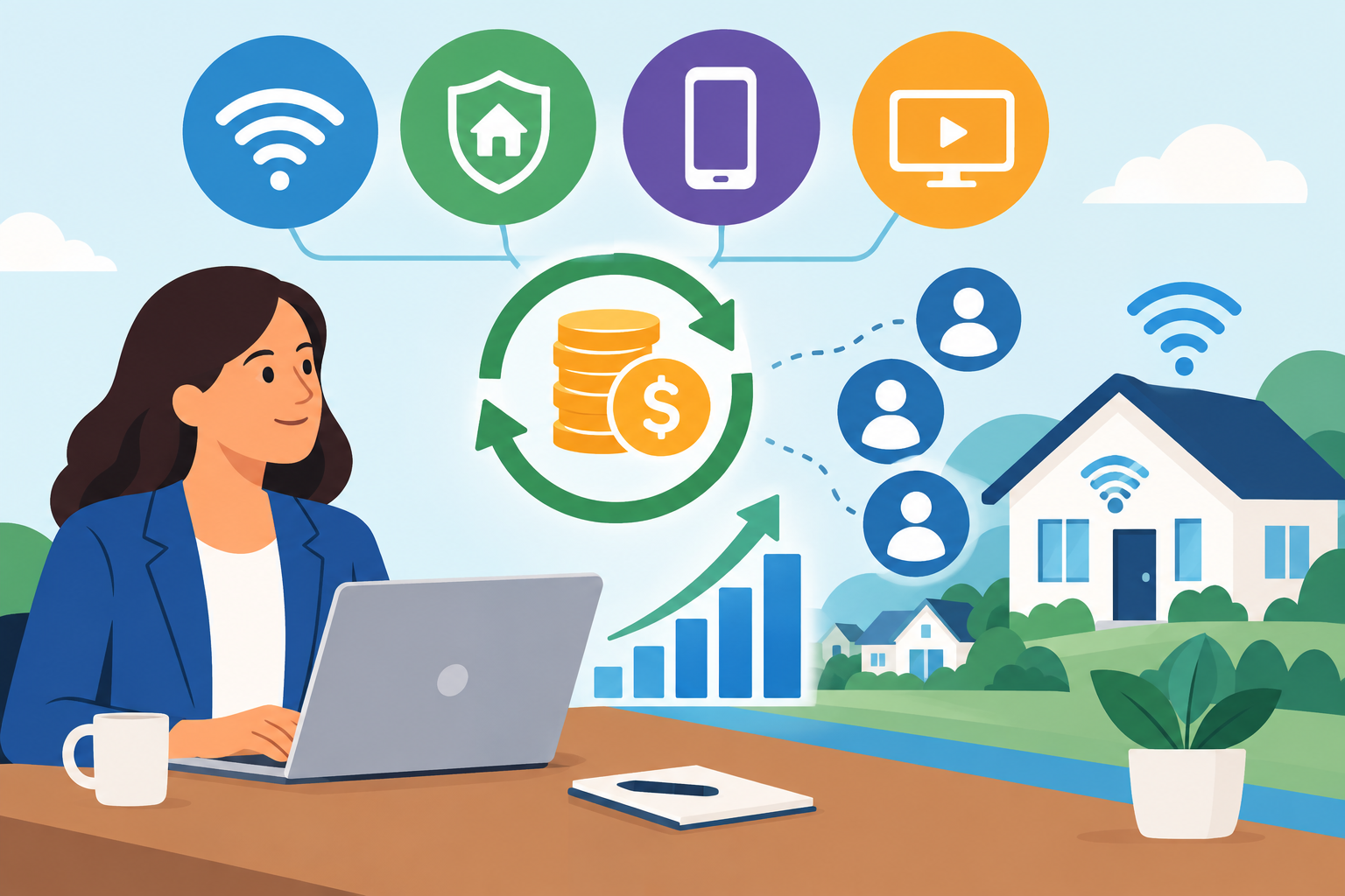 Recurring Revenue Model for Internet Service Resellers Recurring Revenue Model for Internet Service Resellers