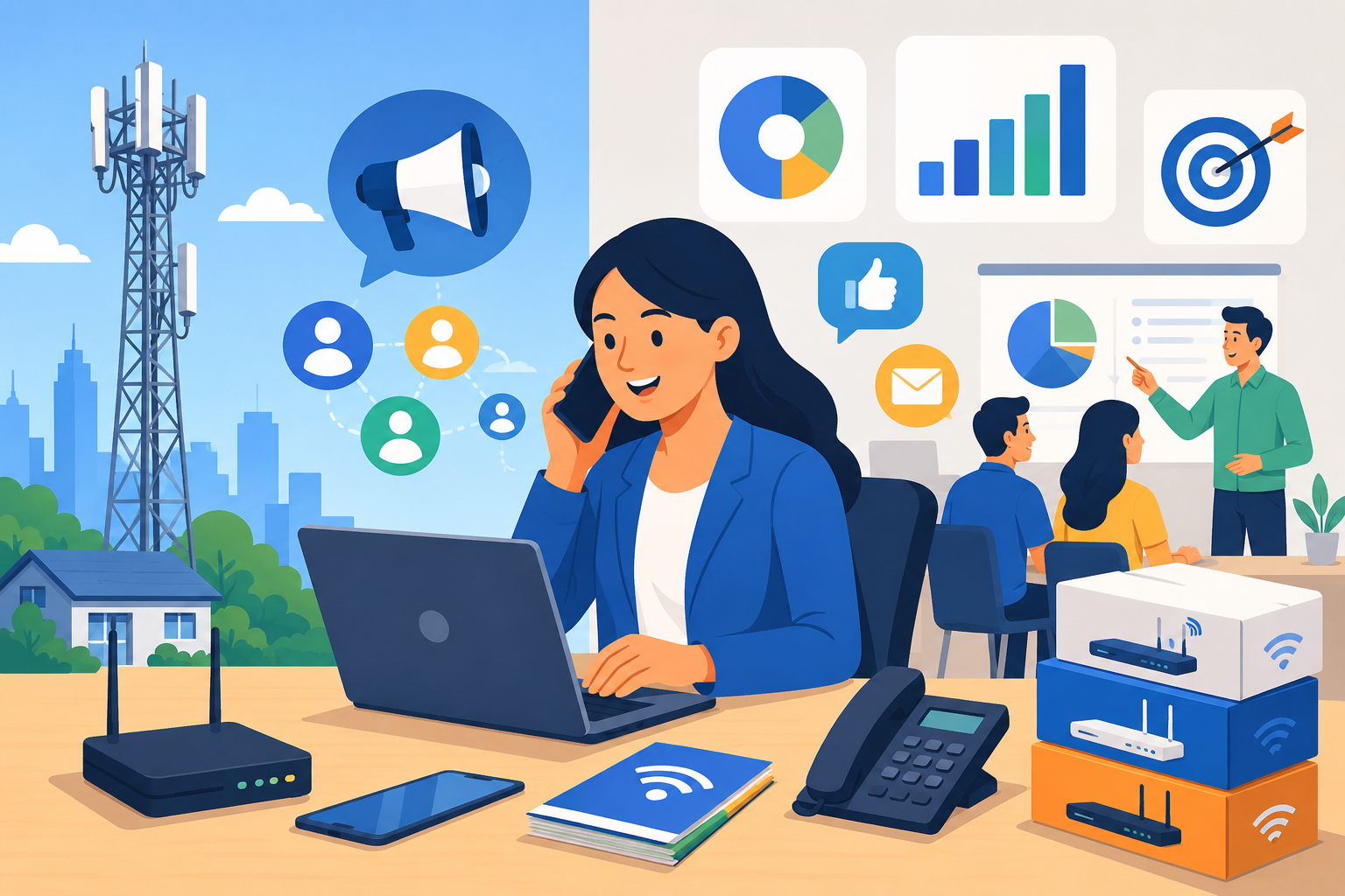 telecom dealer marketing