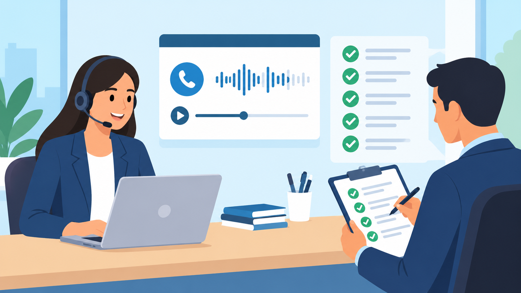 telecom sales call quality assurance